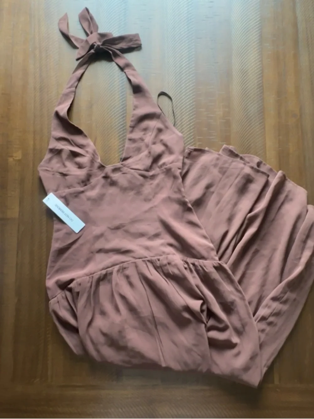 Princess Polly Chestnut Drop Waist Maxi Dress Brown - Picture 2 of 4